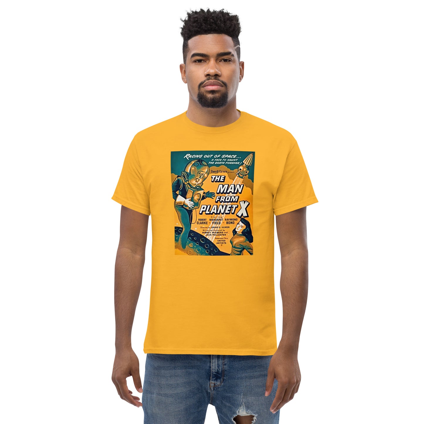 THE MAN FROM PLANET X MEN'S CLASSIC TEE