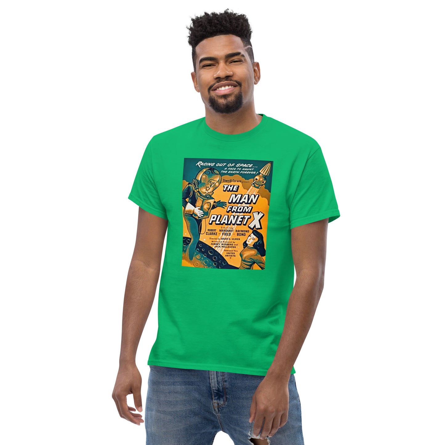 THE MAN FROM PLANET X MEN'S CLASSIC TEE