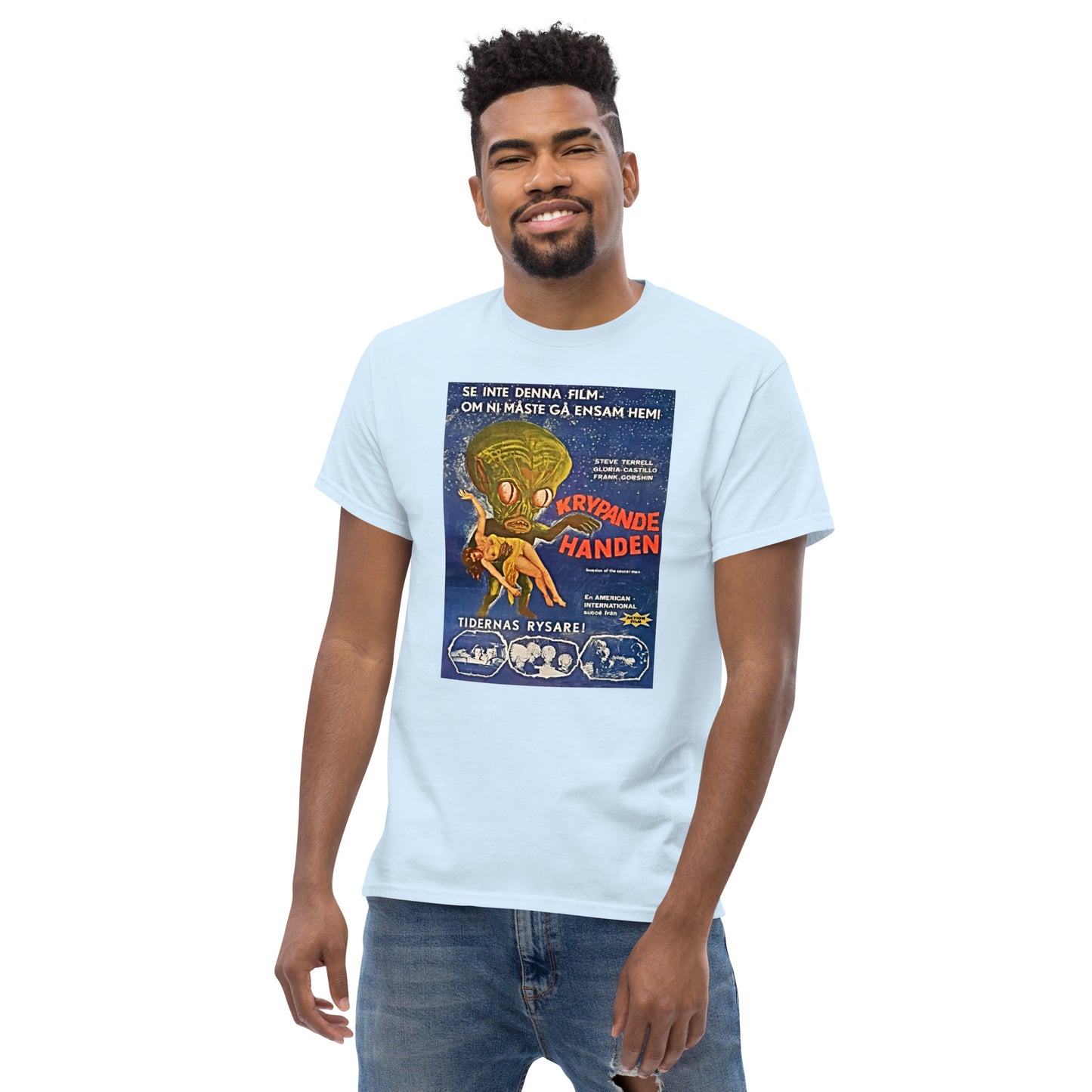 KRYPANDE HANDE (CREEPY HAND) RETRO MOVIE MEN'S CLASSIC TEE