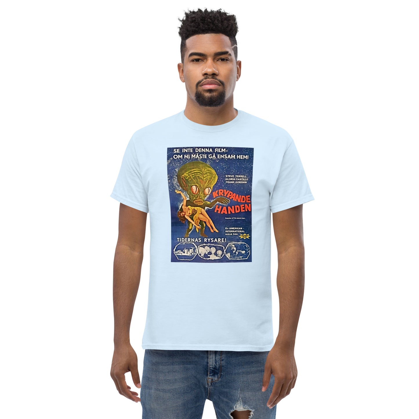 KRYPANDE HANDE (CREEPY HAND) RETRO MOVIE MEN'S CLASSIC TEE