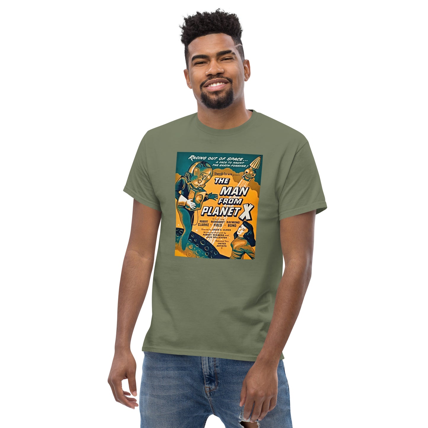 THE MAN FROM PLANET X MEN'S CLASSIC TEE