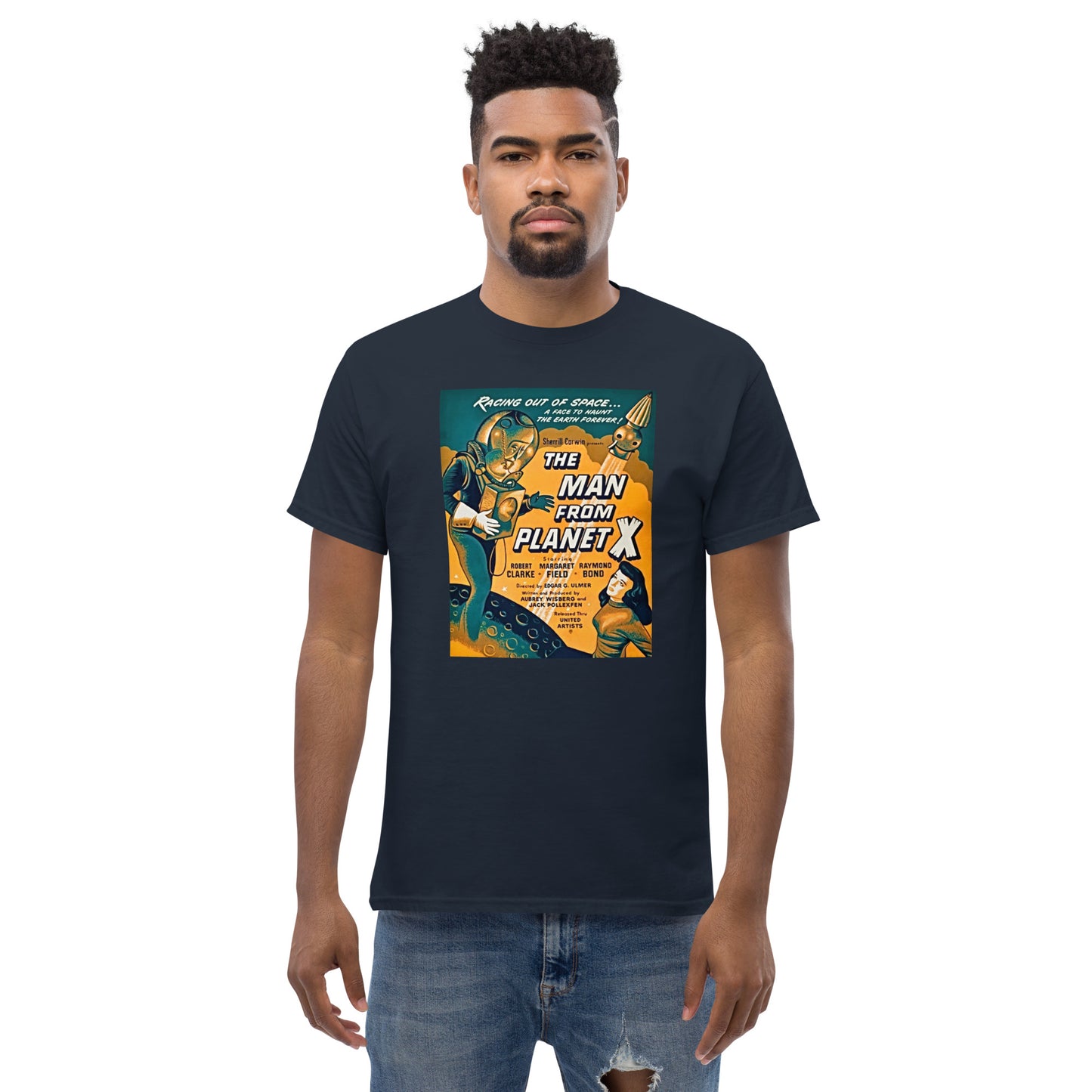 THE MAN FROM PLANET X MEN'S CLASSIC TEE