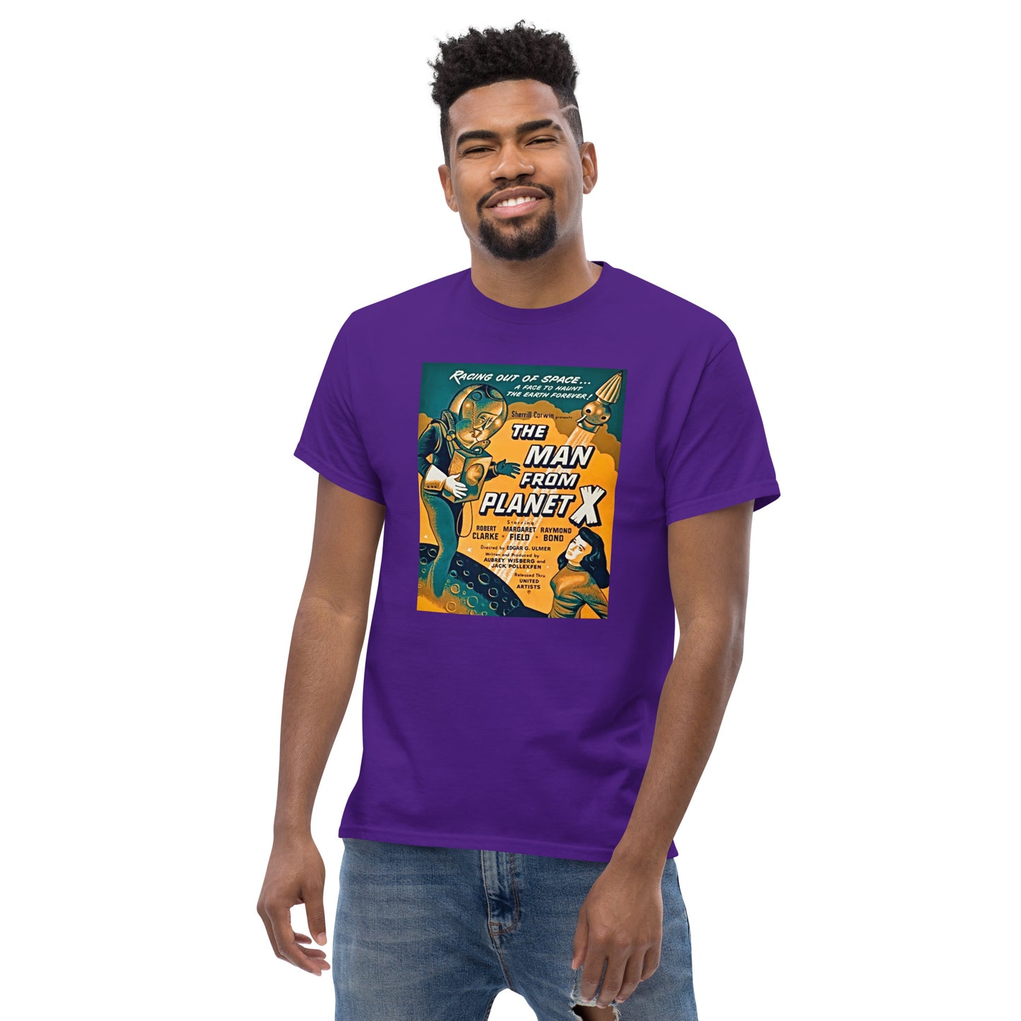 THE MAN FROM PLANET X MEN'S CLASSIC TEE
