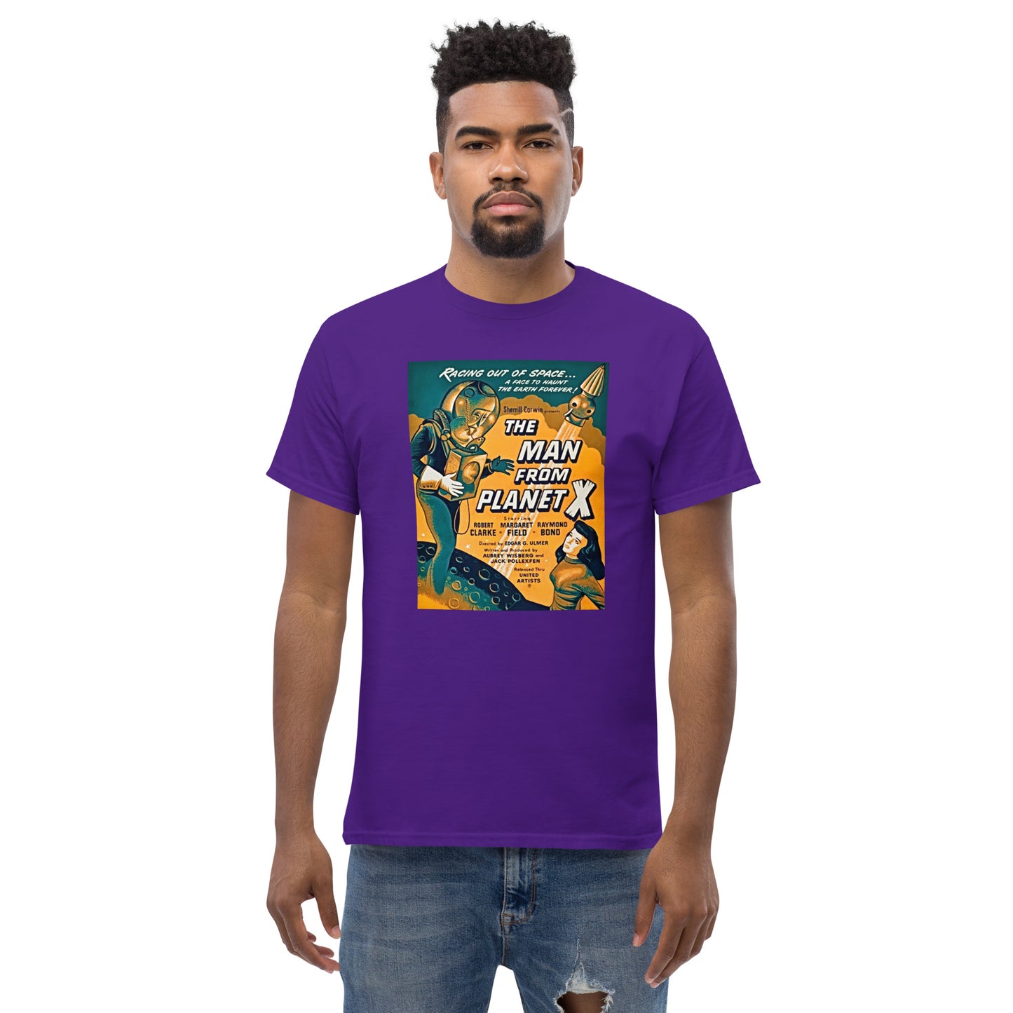 THE MAN FROM PLANET X MEN'S CLASSIC TEE