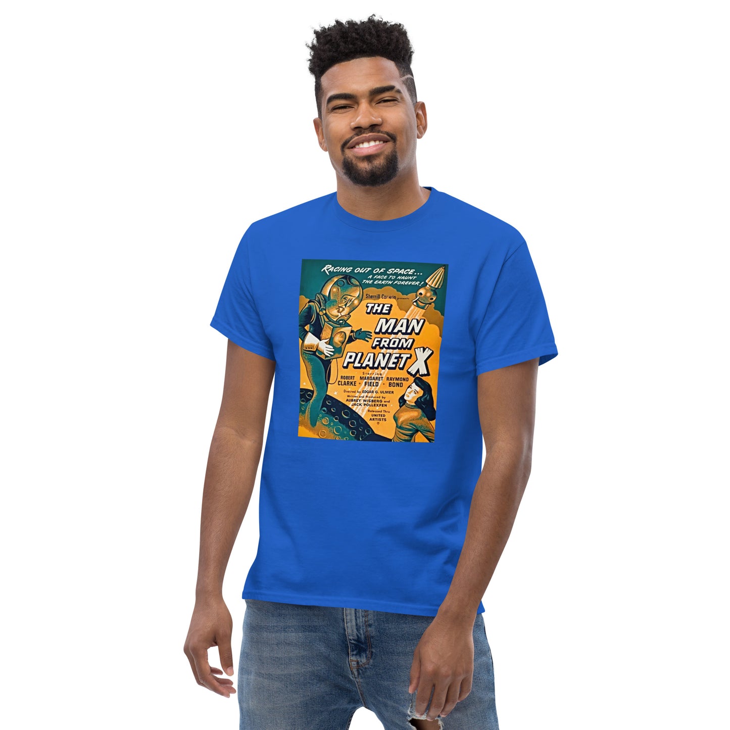 THE MAN FROM PLANET X MEN'S CLASSIC TEE