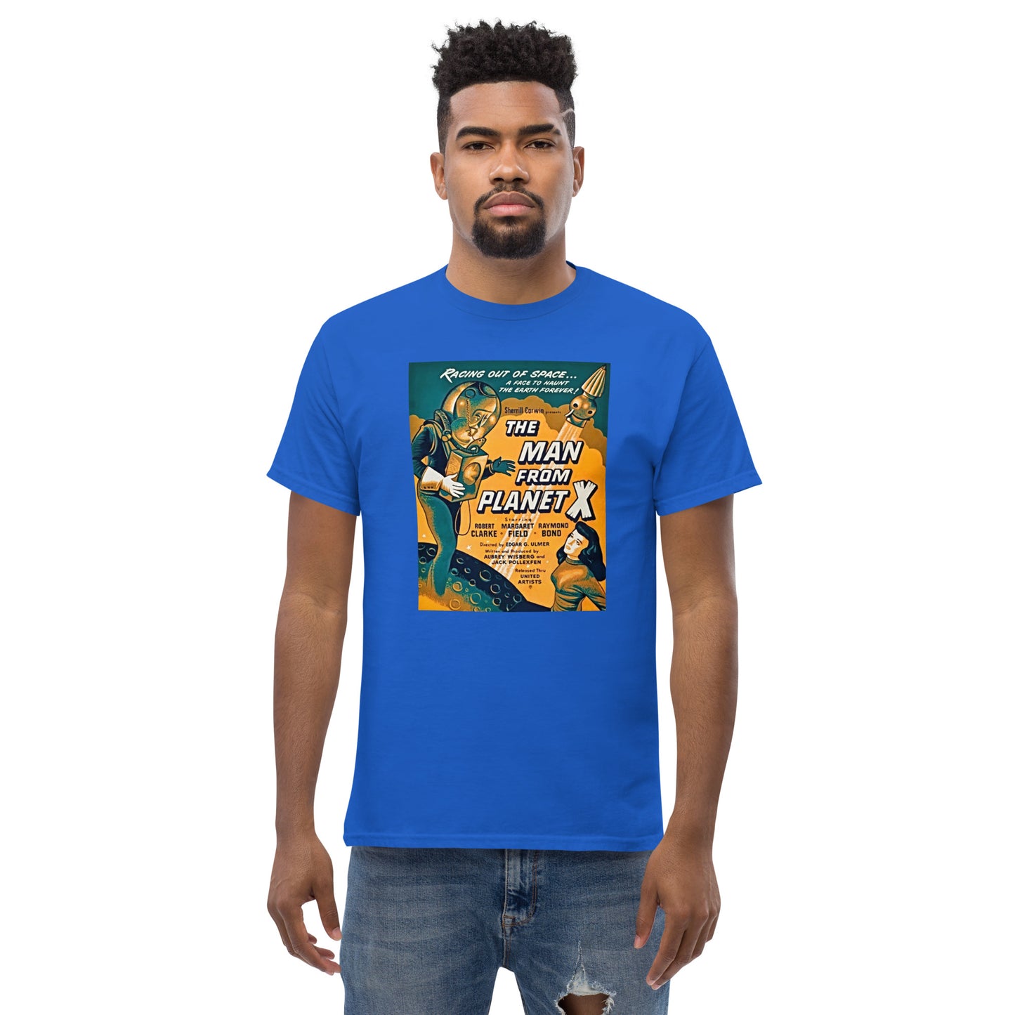 THE MAN FROM PLANET X MEN'S CLASSIC TEE