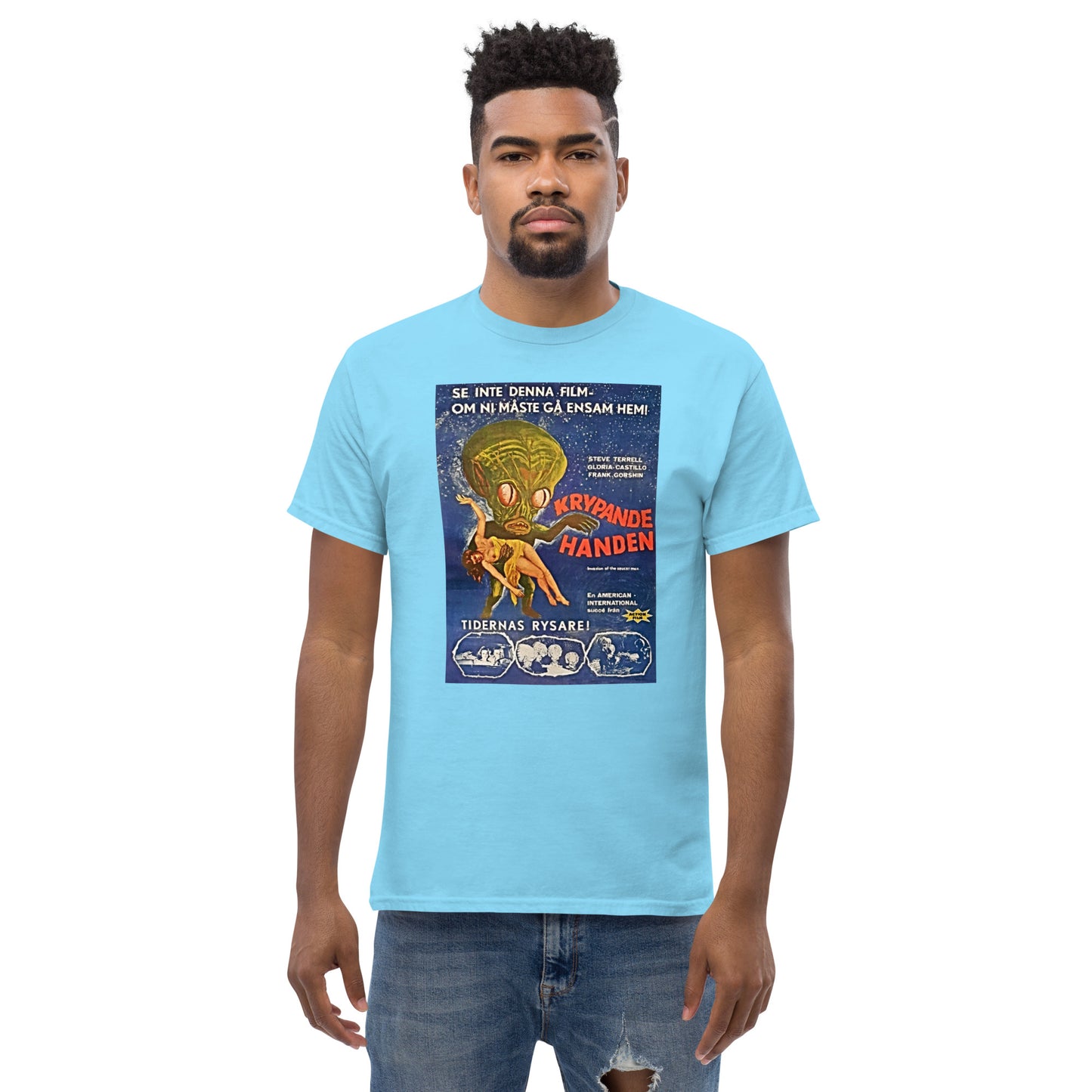 KRYPANDE HANDE (CREEPY HAND) RETRO MOVIE MEN'S CLASSIC TEE
