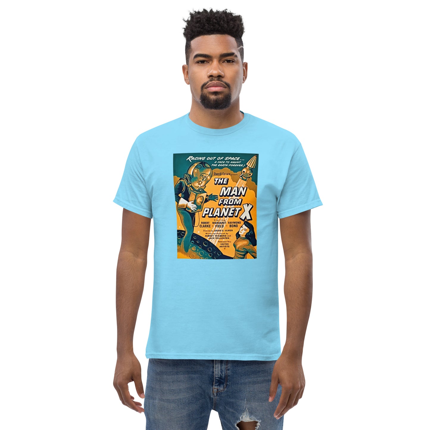 THE MAN FROM PLANET X MEN'S CLASSIC TEE