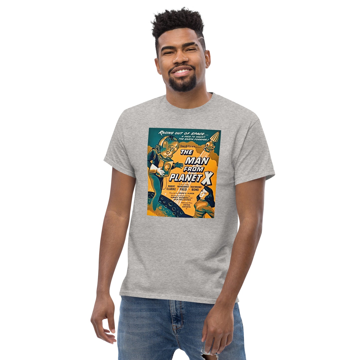 THE MAN FROM PLANET X MEN'S CLASSIC TEE