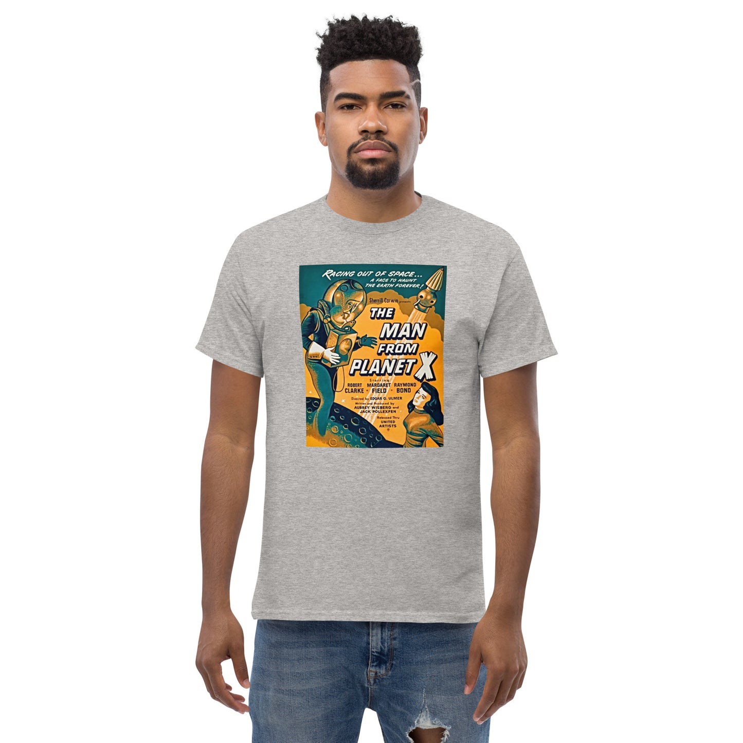 THE MAN FROM PLANET X MEN'S CLASSIC TEE