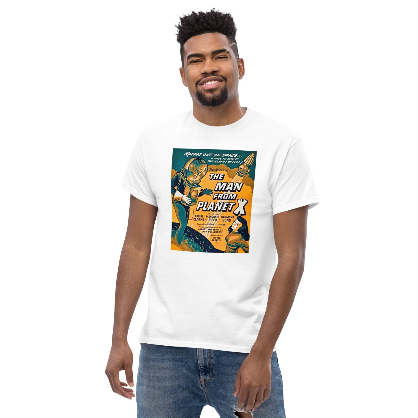 THE MAN FROM PLANET X MEN'S CLASSIC TEE