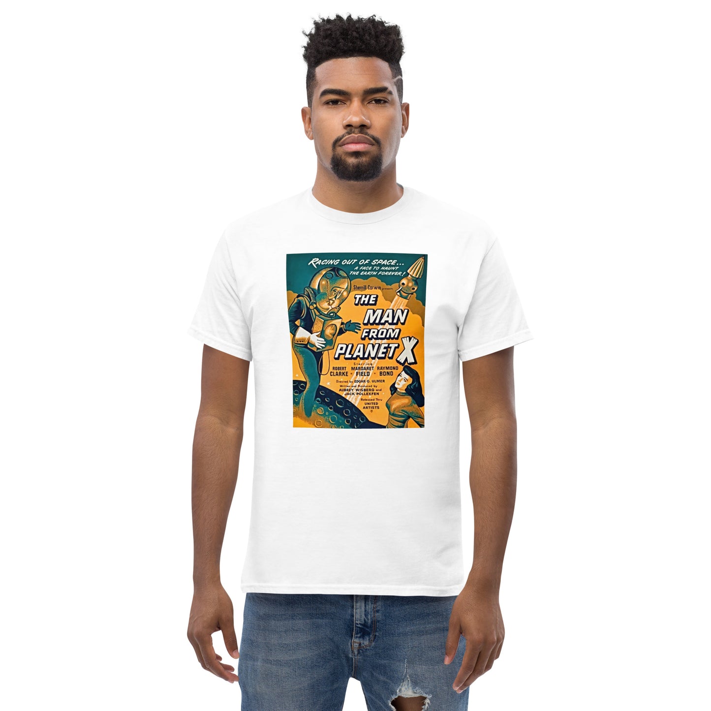 THE MAN FROM PLANET X MEN'S CLASSIC TEE